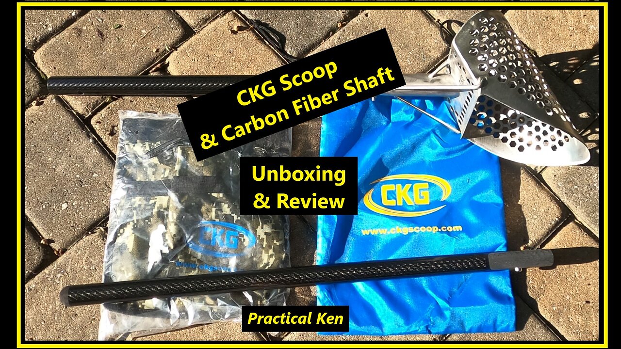 CKG Scoop & Shaft - Unboxing & Review #ckgscoops #metaldetecting