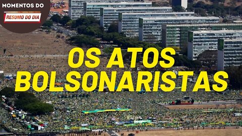 Os atos bolsonaristas e a consolidação da manifestação fascista | Momentos Resumo do Dia