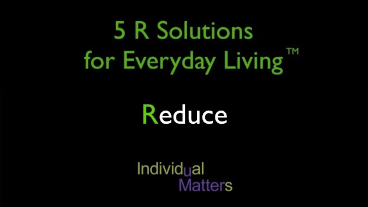 5 R Solutions for Everyday Living: A Series on Executive Functioning - Ep. 3: Reduce