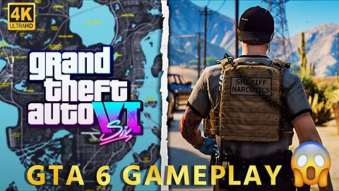 GTA 6 GAMEPLAY | Latest Gta 6 Update | Gta 6 Leaked News |