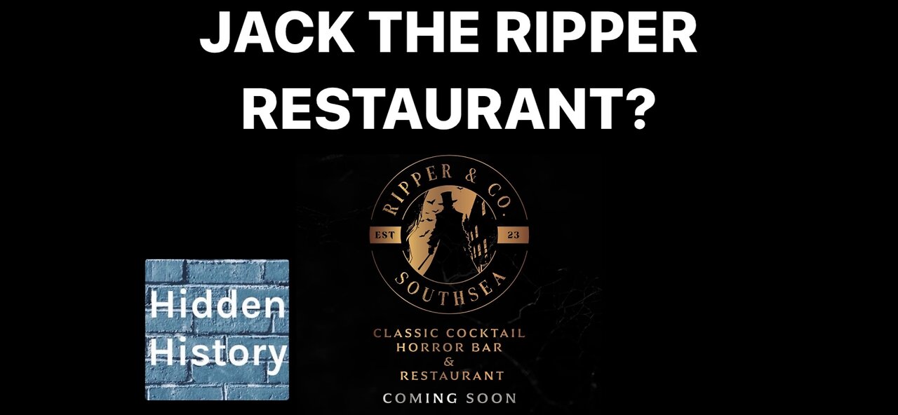 Mysterious Jack the Ripper themed bar and restaurant set to open