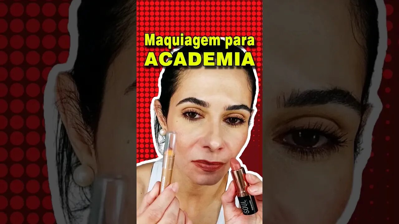 Make Arrasadora para a Academia #MakeParaAcademia #BelezaFitness