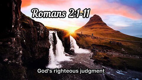 Romans 2:1-11
