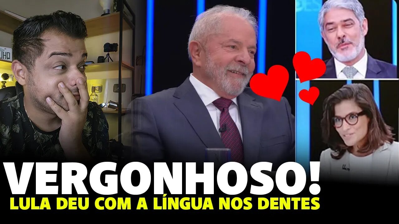 BONNER TCHUTCHUCA DO LULA || Povo reage e Lula afundou campanha com confissões