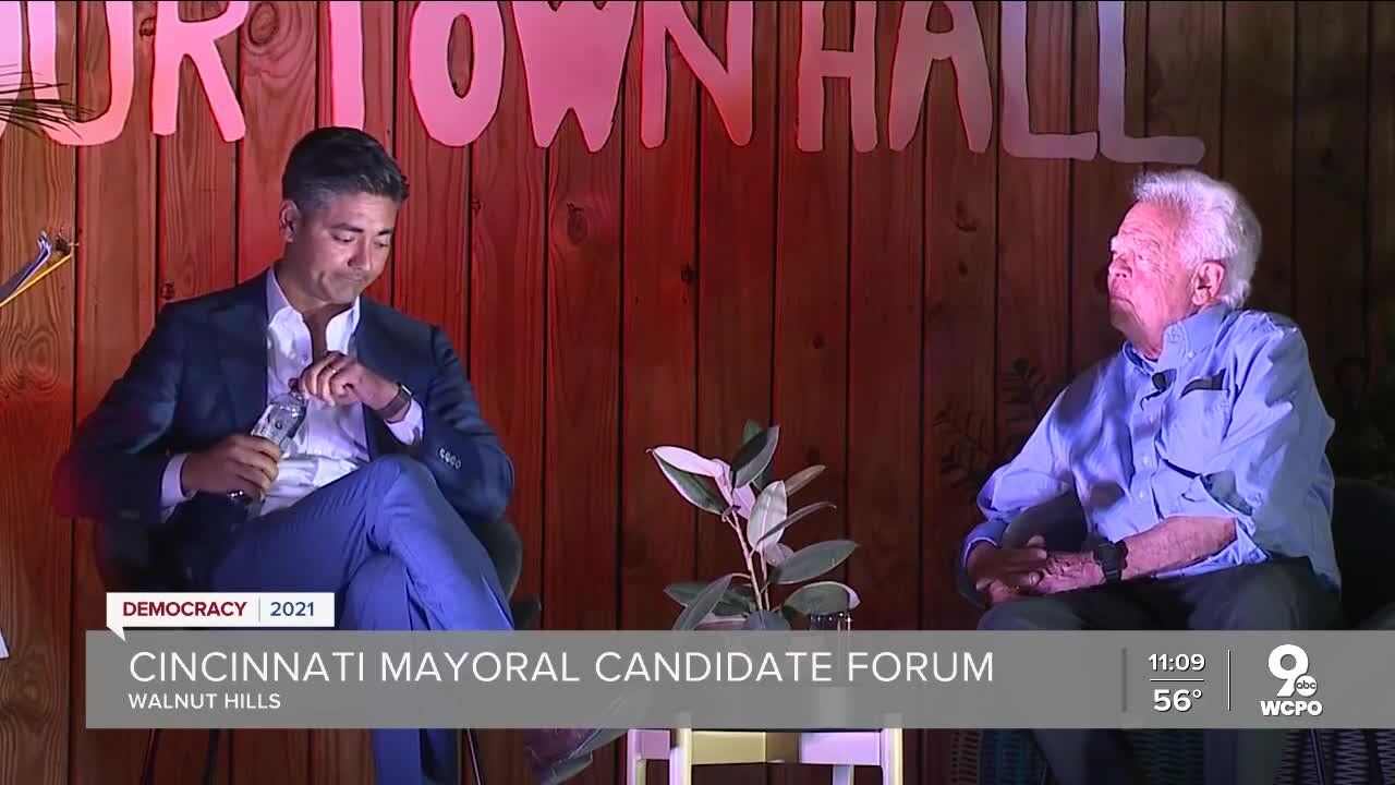 Mayoral town hall held two weeks before election day