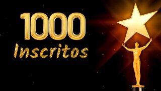 1000 Inscritos no Canal