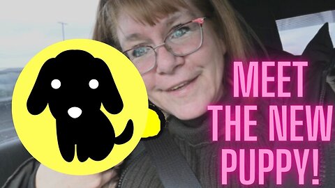 Surprise! Meet My New Puppy!
