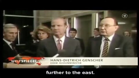 NATO Lüge Hans Dietrich Genscher Keine Osterweiterung der NATO 1990