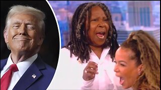 The View Reacts To Trump DESTROYING HARRIS.