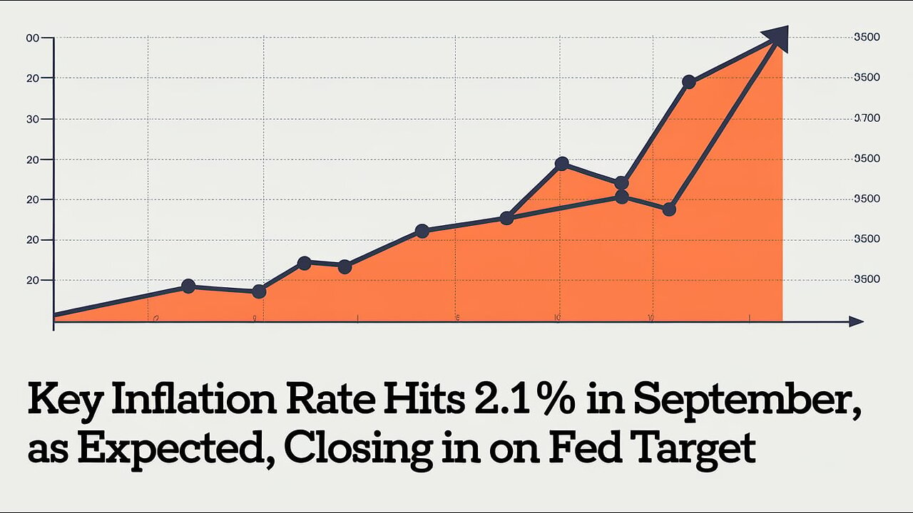 Key inflation rate hits 2.1% in September