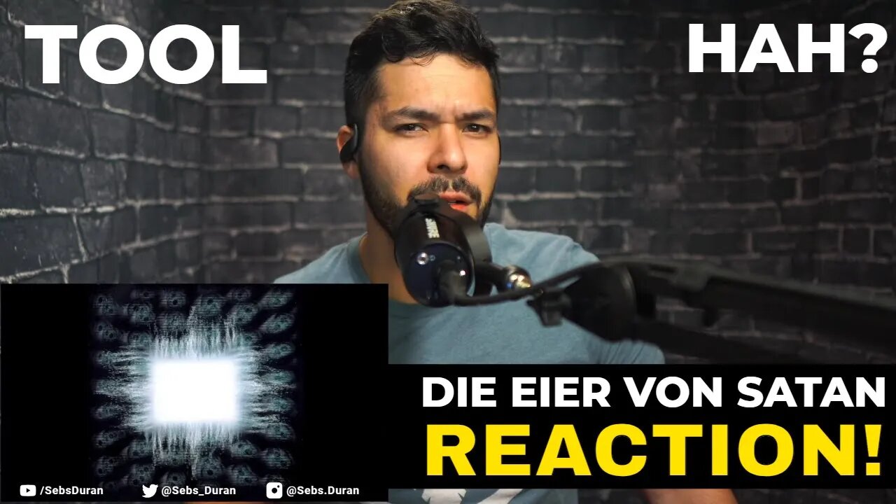 TOOL - Die Eier von Satan (Reaction!)