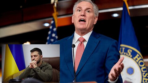 House Speaker Kevin McCarthy declines Volodymyr Zelensky's invite to visit Ukraine