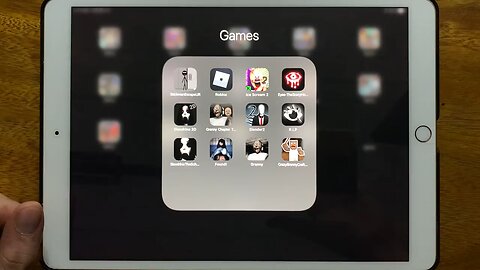 playing games on my new i pad