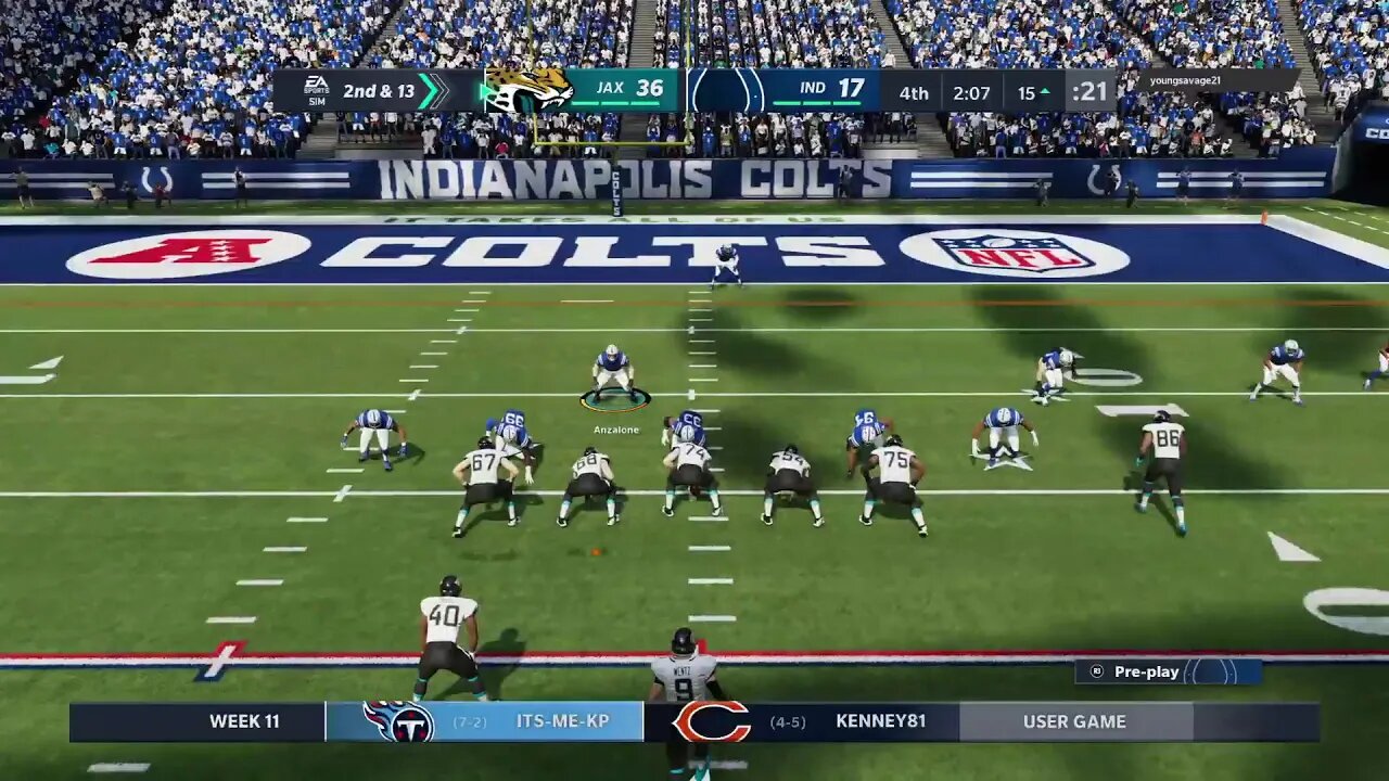 EXECUTIONER747's Live PS4 Broadcast GBL S4W10 vs Jaguars