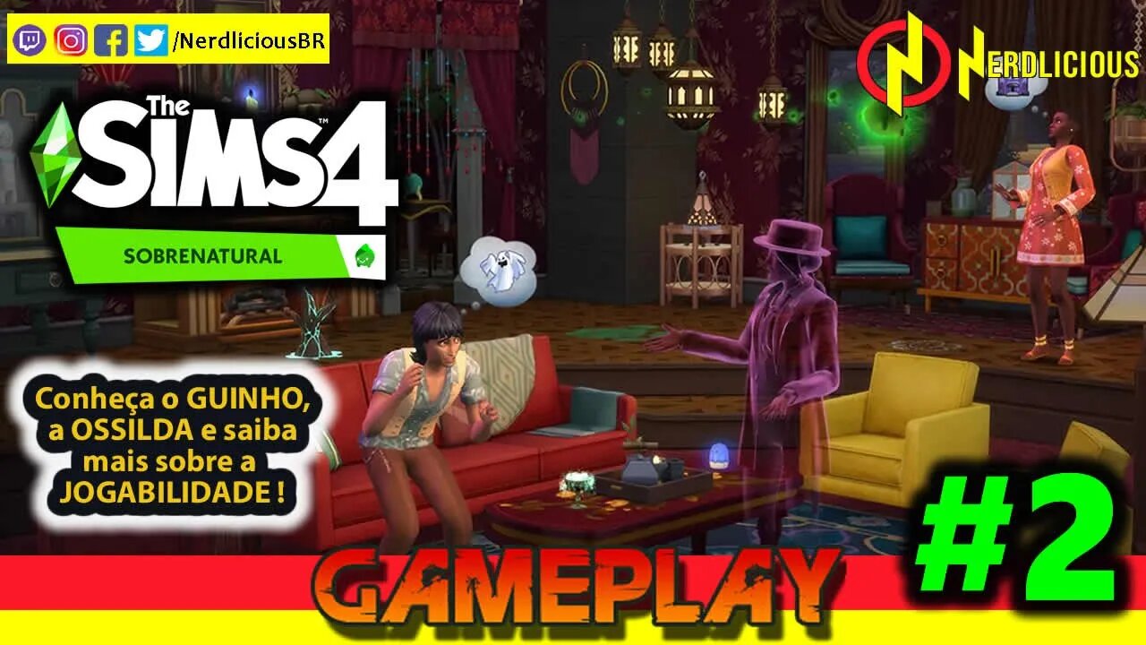 🎮 GAMEPLAY! A jogabilidade na Coleção de Objetos - SOBRENATURAL em THE SIMS 4!