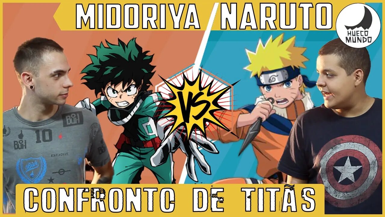 Confronto de Titãs | Midoriya vs Naruto (Clássico) | Quem vence??