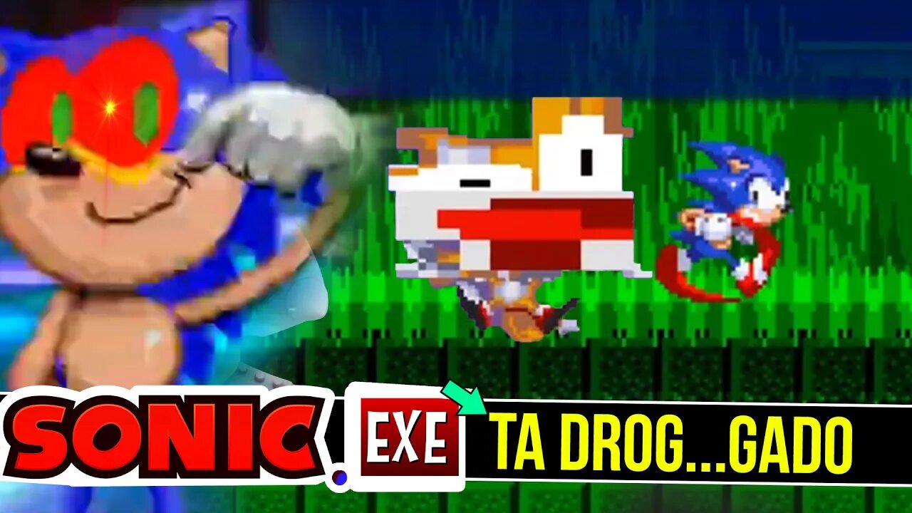 JOGO SURTADO do SONIC exe | Sonic.Exe Narcomania in the blood #shorts