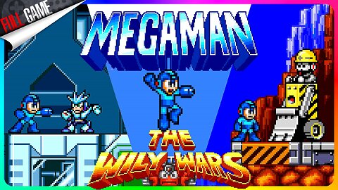 Mega Man: The Wily Wars · Sega Genesis · All 4 Games