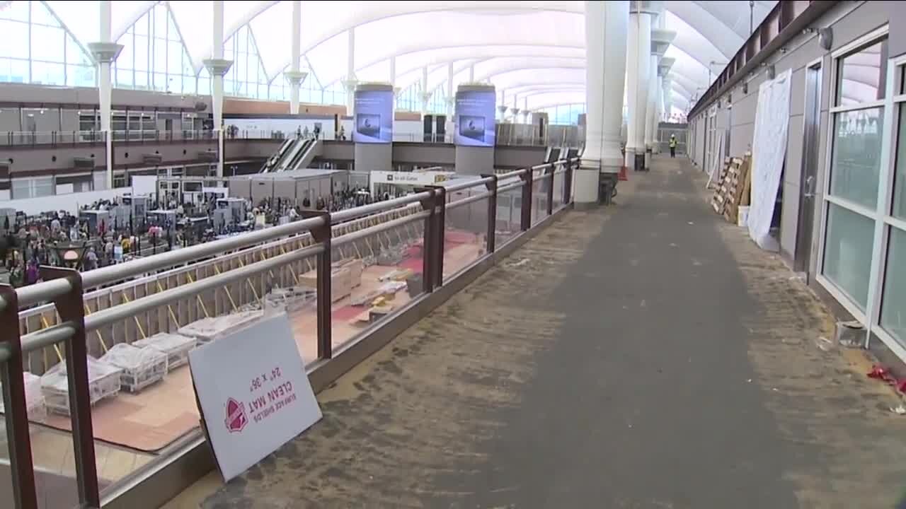 DIA construction update: Denver7 tours the Great Hall Project