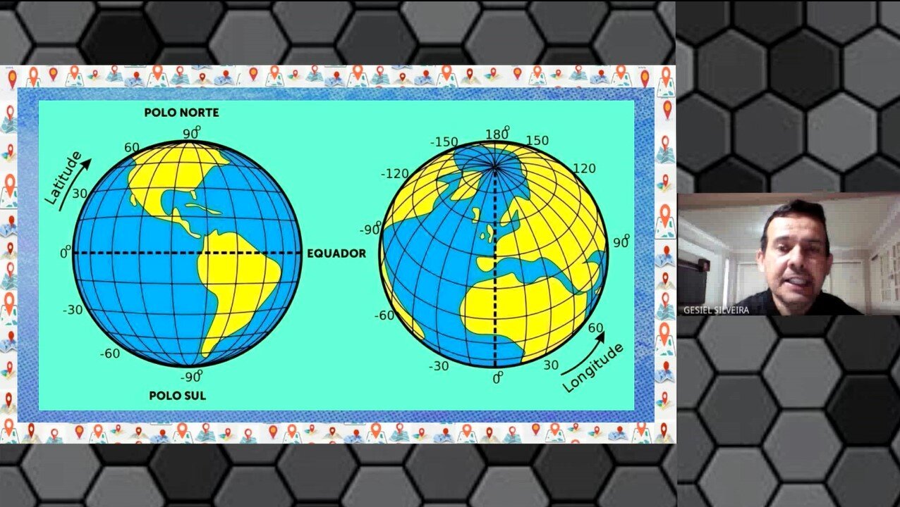 Videoaula: Coordenadas geográficas (não-convencionais) nos Mapas