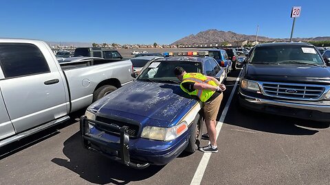 He’s Innocent! Fully Working Police Car, Creeper Van, At Auction Cheap