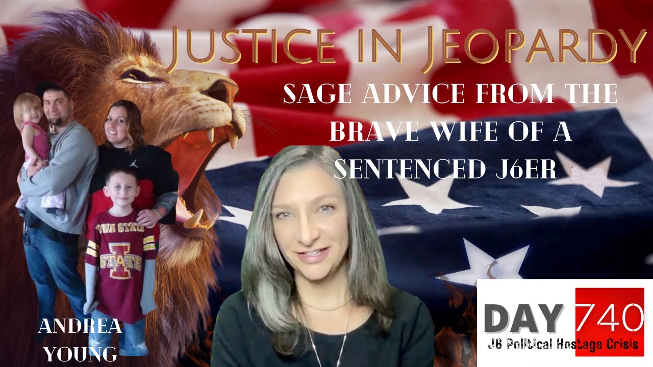 J6 | Kyle Young | Wife Andrea Young | John Pierce | NCLU | Justice In Jeopardy DAY 740