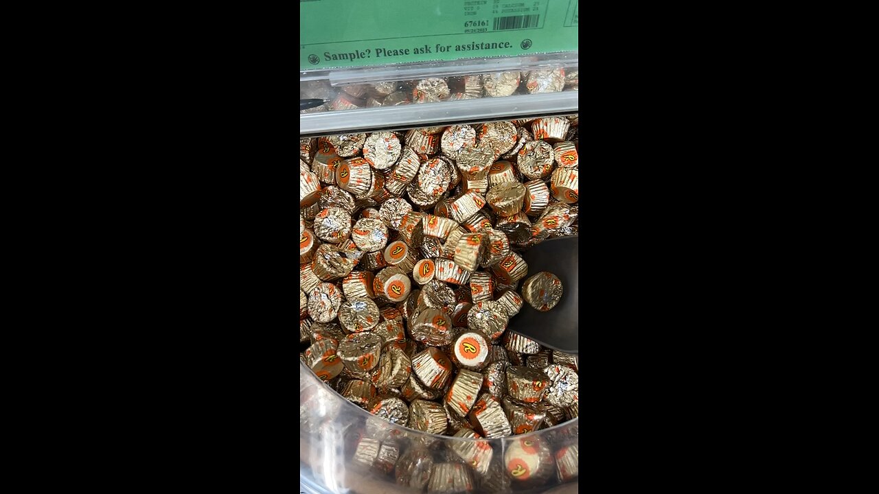 SLO- MO video of Reeses candy #slomo #candy #reeses
