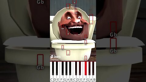 TF2 Skibidi Toilet Heavy vs. Scout - Octave Piano Tutorial