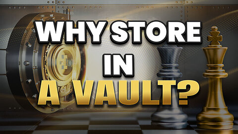 Why you would store your gold in a vault!