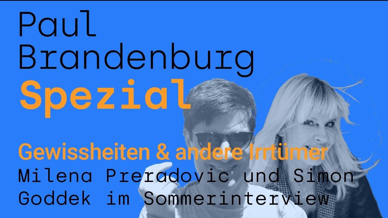 Paul Brandenburg live #7 - Gewissheiten & andere Irrtümer