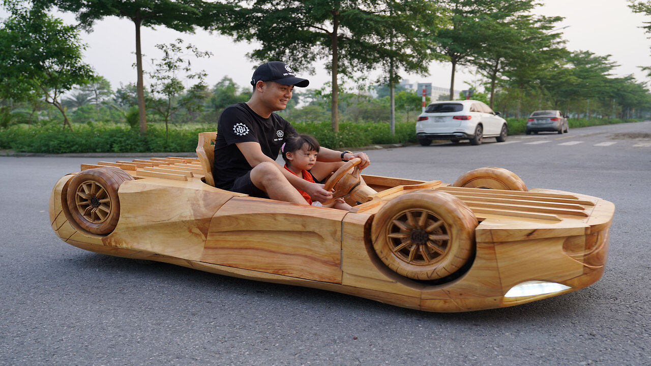 When Dad Builds an Upside-Down McLaren That Stuns Everyone