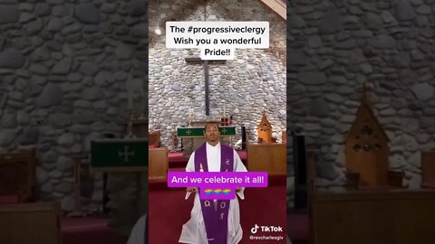 Priest celebrates LGBT pride