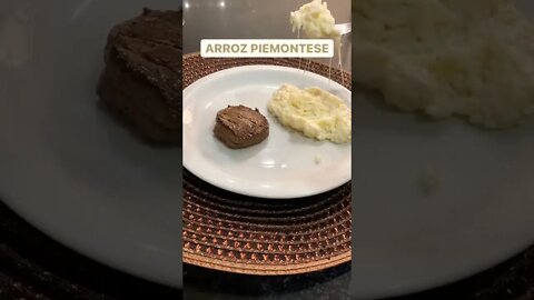 ARROZ PIEMONTESE RÁPIDO E FÁCIL 🤤 | Receitas #Shorts