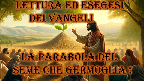 RUBRICA : I VANGELI E LE SUE ESEGESI