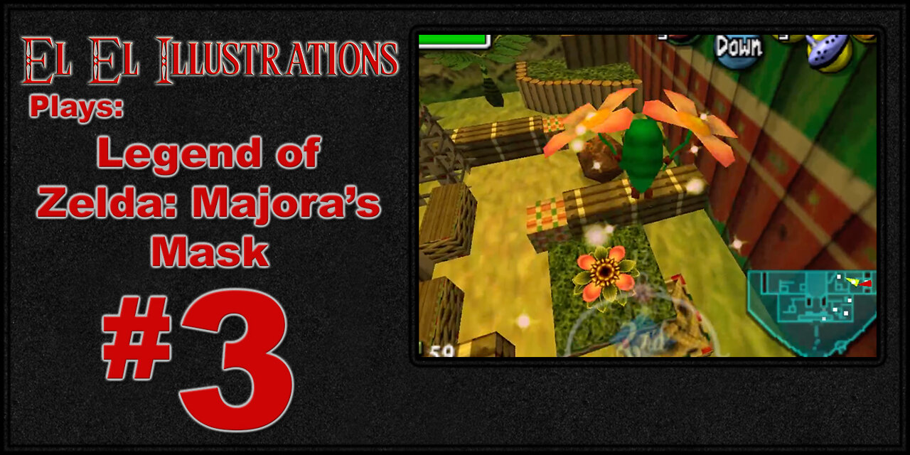 El El Plays The Legend of Zelda: Majora's Mask Episode 3: Platforming In a Game With No Jump Button