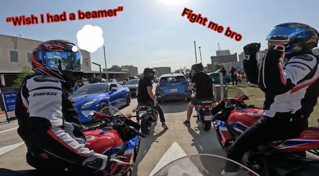 Honda Bros Dominate Beamer