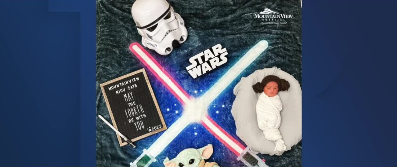 MountainView Hospital's NICU celebrates 'May the 4th'