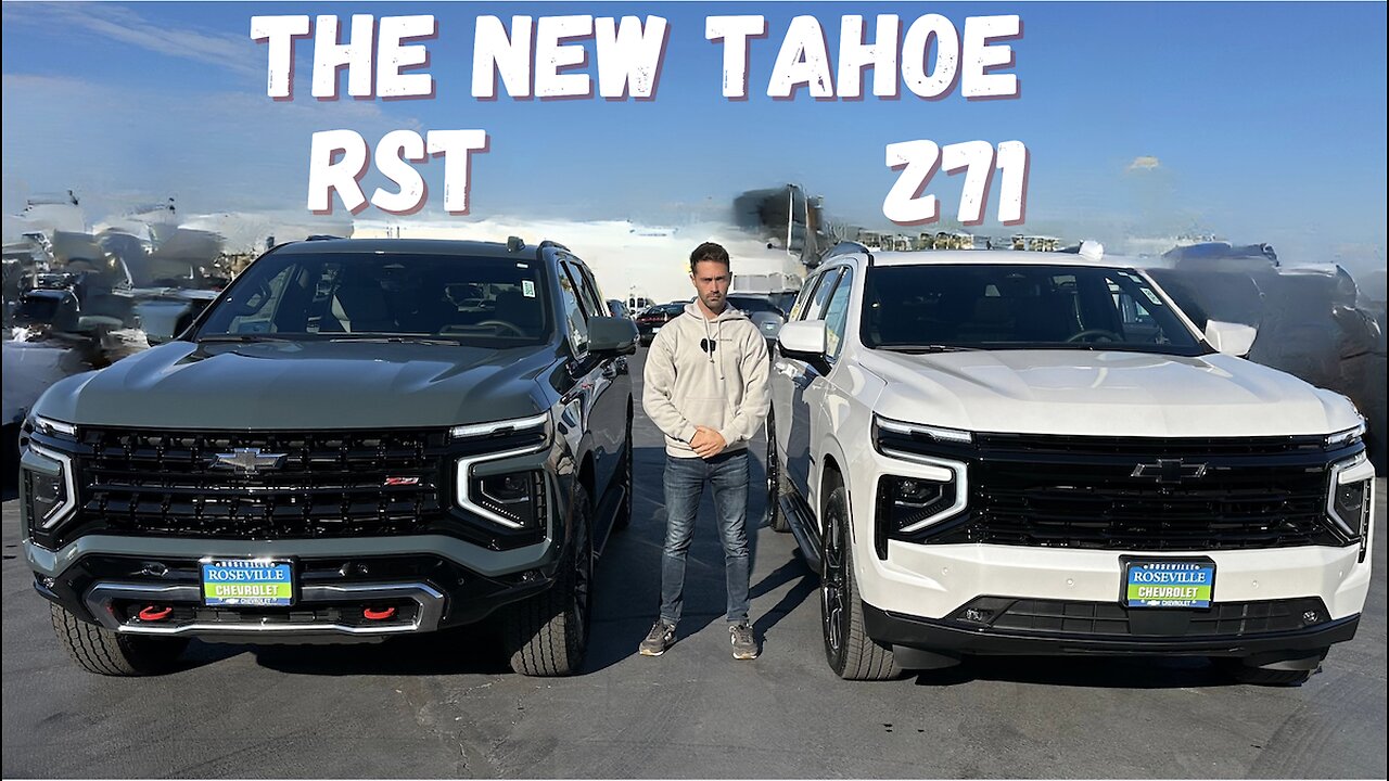 Z71 vs RST in the NEW 2025 Chevrolet Tahoe. What's different?