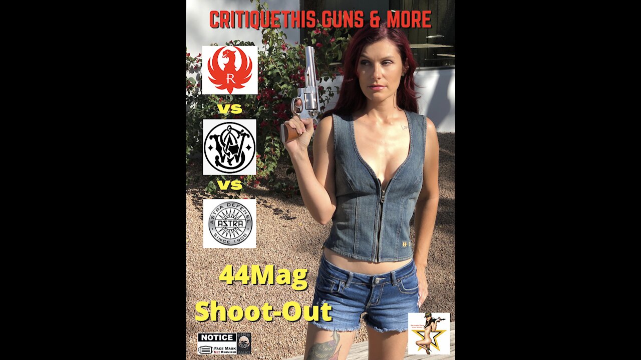 44 Magnum Range Day Shoot-Out: RUGER vs S&W vs ASTRA