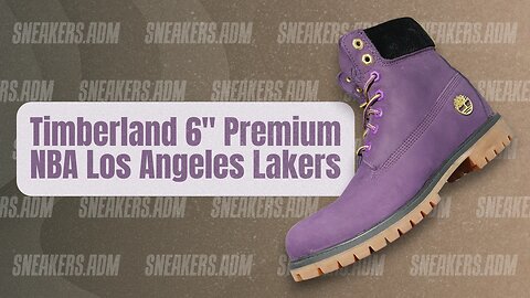 Timberland 6'' Premium NBA Los Angeles Lakers - TB0A285H527 - @SneakersADM