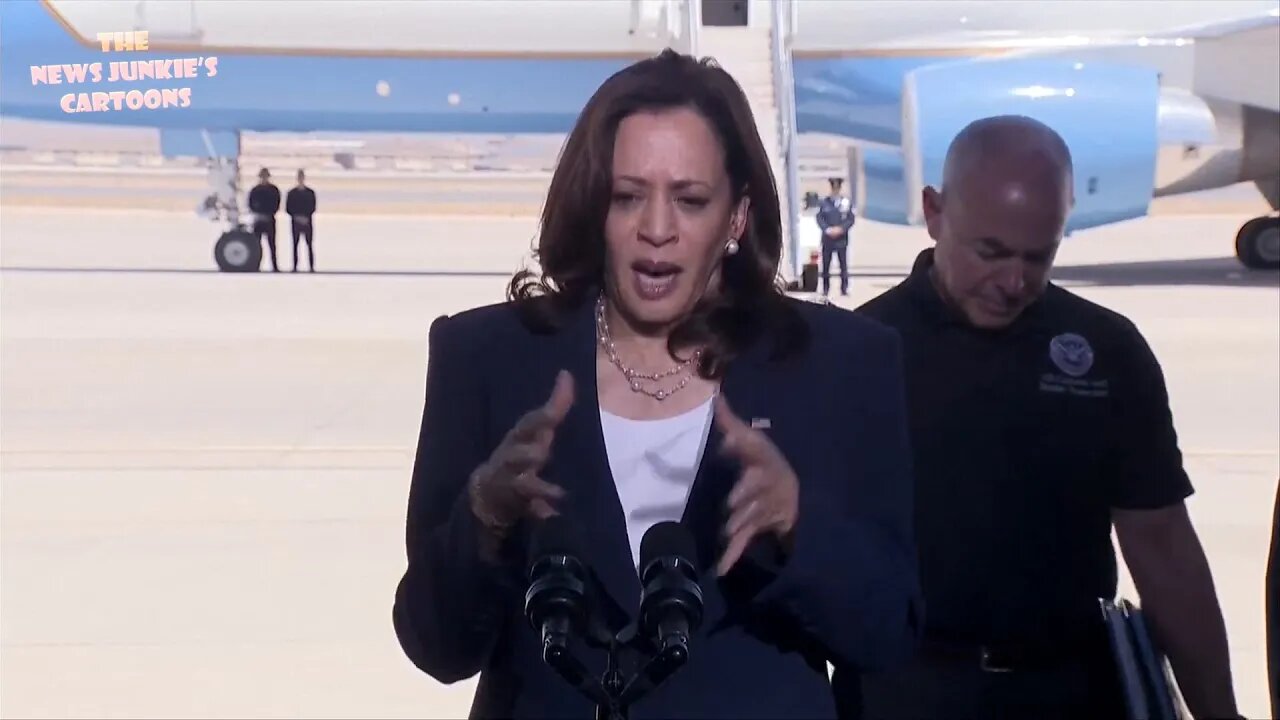 And that was it: she visited the border and blamed the previous administration; problem solved.