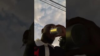 Djonga com a camisa do Vasco no Natal