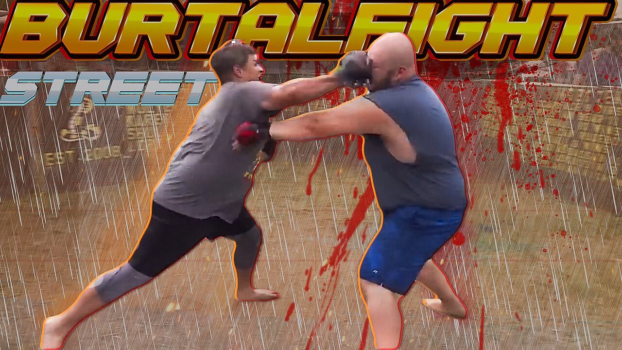 The man's face is destroyed | BURTAL STRET FIGHT |