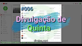 Divulgação de Quinta - Vídeo #006