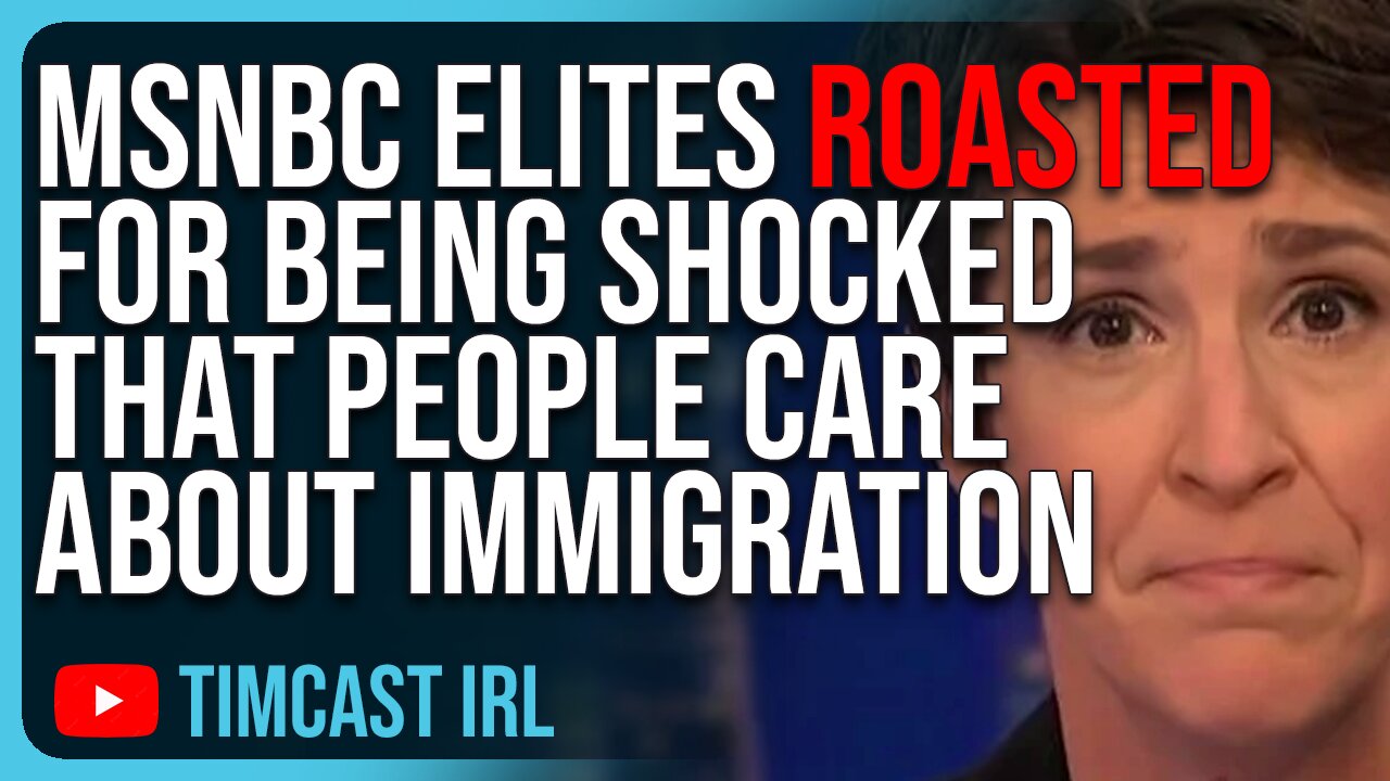 MSNBC Elites ROASTED For Being Out Of Touch, SHOCKED That People Care About Immigration