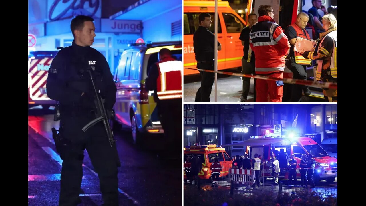 Manhunt in Germany: Festival Stabbing Leaves 3 Dead