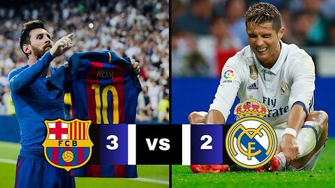 MESSI SHOWED WHO IS THE GOAT IN THE UNFORGETTABLE EL CLÁSSICO