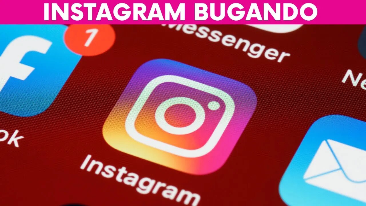 INSTAGRAM COM PROBLEMAS FECHANDO SOZINHO