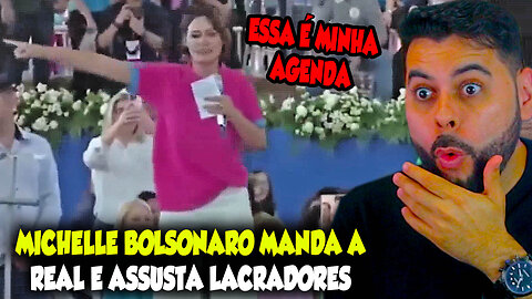 MICHELLE BOLSONARO MANDA A REAL E ASSUSTA LACRADORES