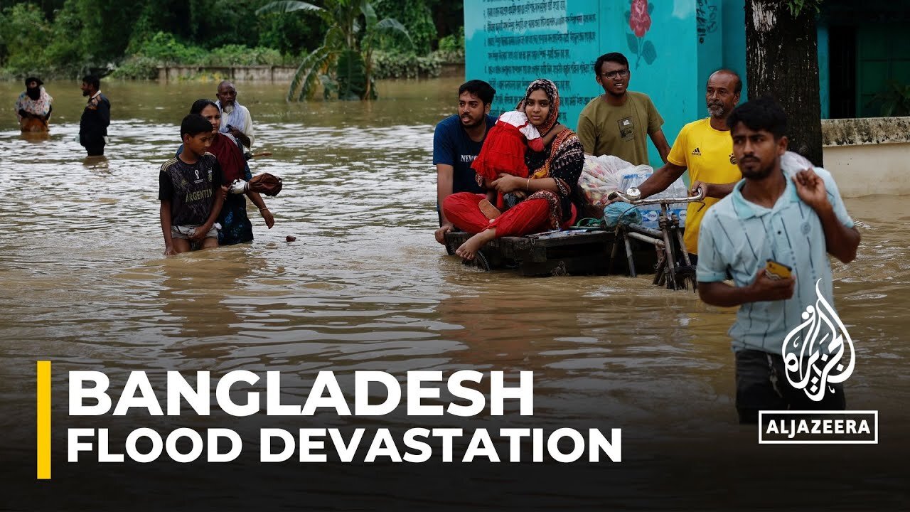 Bangladesh flood devastation: Communities still cut off as rescue efforts continue